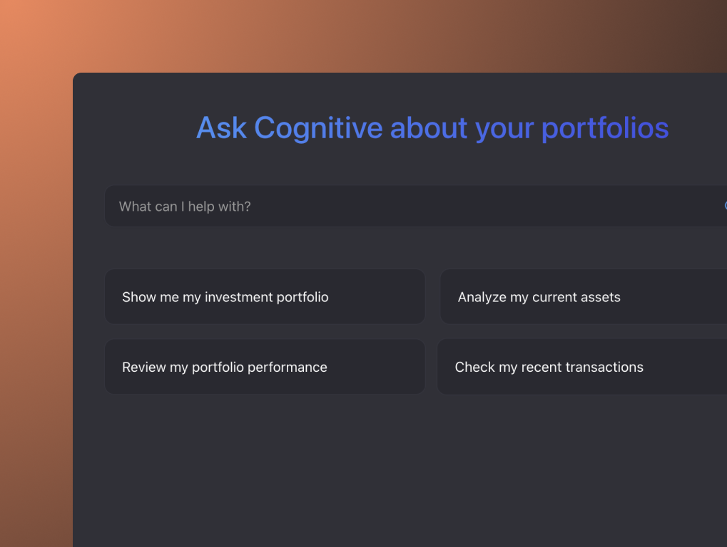 Wavenure Cognitive Pro AI agent for customized report generation
